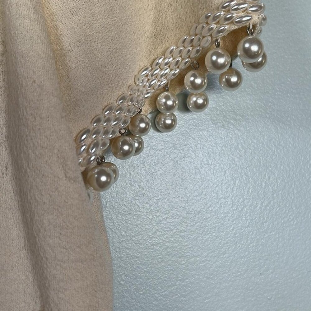 Adrienne Vittadini Womens SZ 8 Vintage Beaded Dress ***NEEDS TLC*** Jackie Kenne - Picture 5 of 11